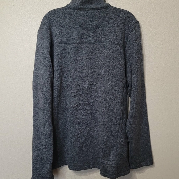 Woolrich ● Gray Heather Half Zip Pullover Sweater Men’s Size XL - Picture 6 of 8